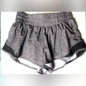 Lululemon size 2 grey Hotty Hot 2.5 Shorts